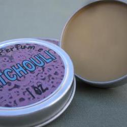 Patchouli Solid Perfume Tin - All Natural